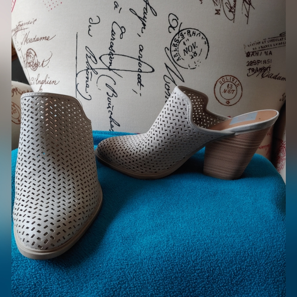 Like new Tan slip on half boot by Dolce Vita